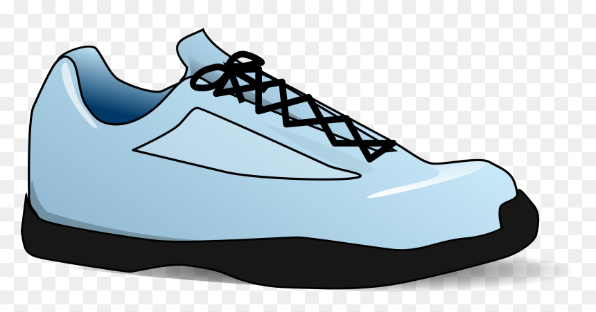 Tennis Shoe Clip Art, HD Png Download - running icon png