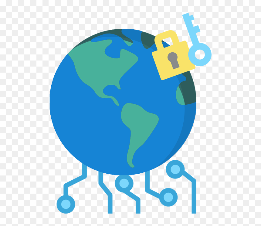 Globe, HD Png Download - hacker icon png