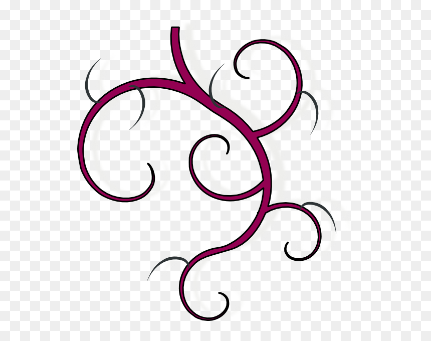 Clip Art Swirl, HD Png Download - fancy swirls png