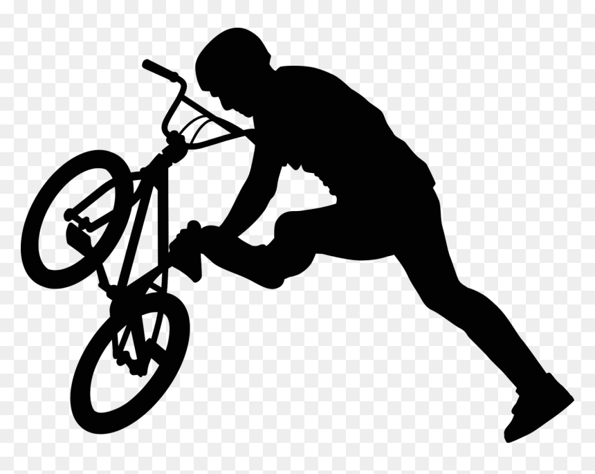 Transparent Bmx Bike Png, Png Download - bike clipart png