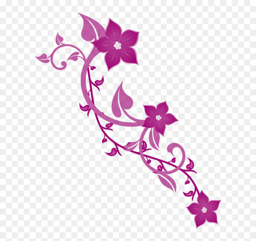 Transparent Floral Swirl Png, Png Download - fancy swirls png