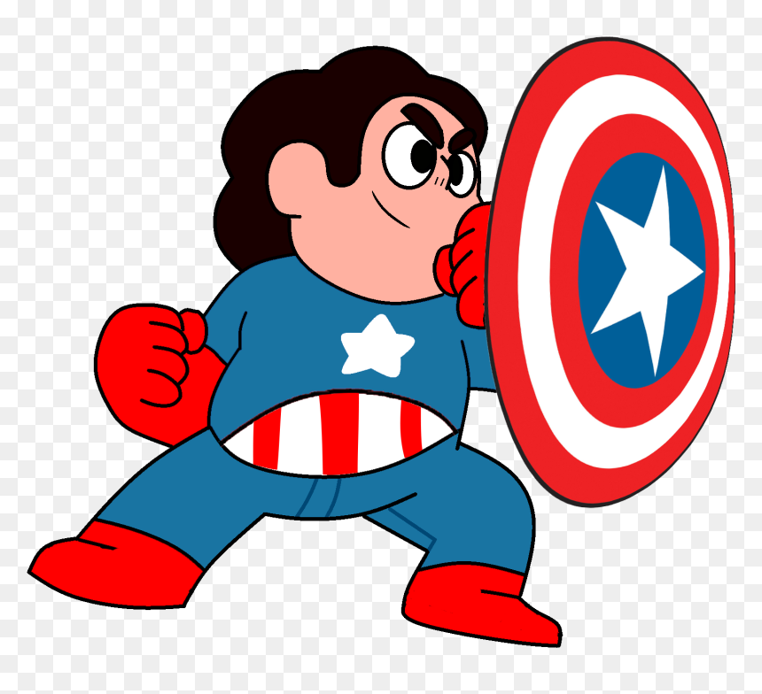 Steven From Steven Universe, HD Png Download - captain america cartoon png