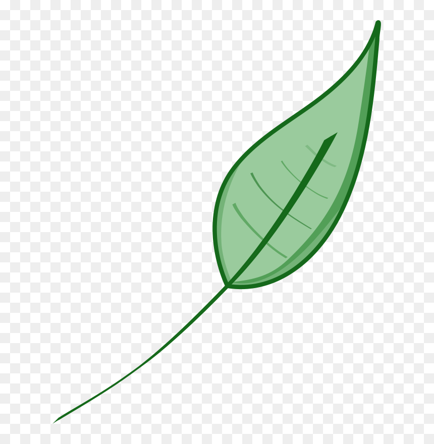 Green Leaf Clip Art, HD Png Download - green leaf icon png