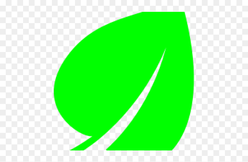 Circle, HD Png Download - green leaf icon png