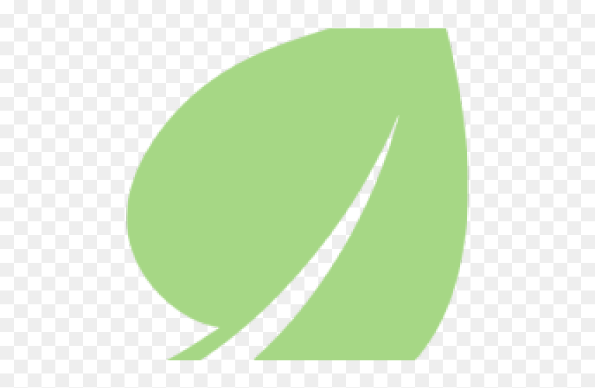 Circle, HD Png Download - green leaf icon png