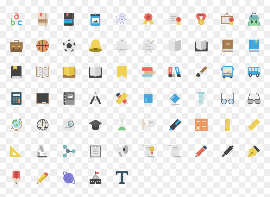 School Icons, HD Png Download - school icons png