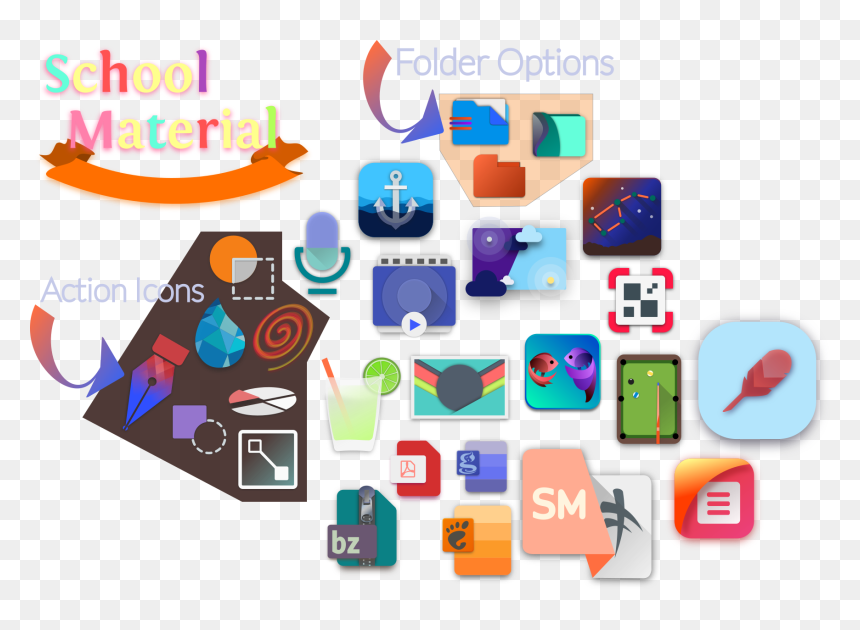 Clip Art, HD Png Download - school icons png