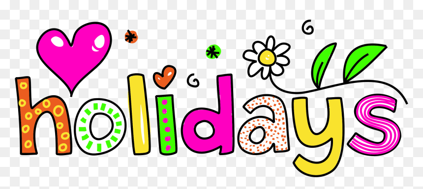 School Holiday Clipart, HD Png Download - school icons png