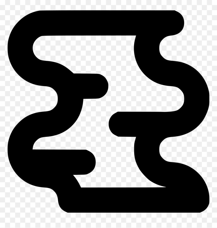 Stencil, HD Png Download - river silhouette png