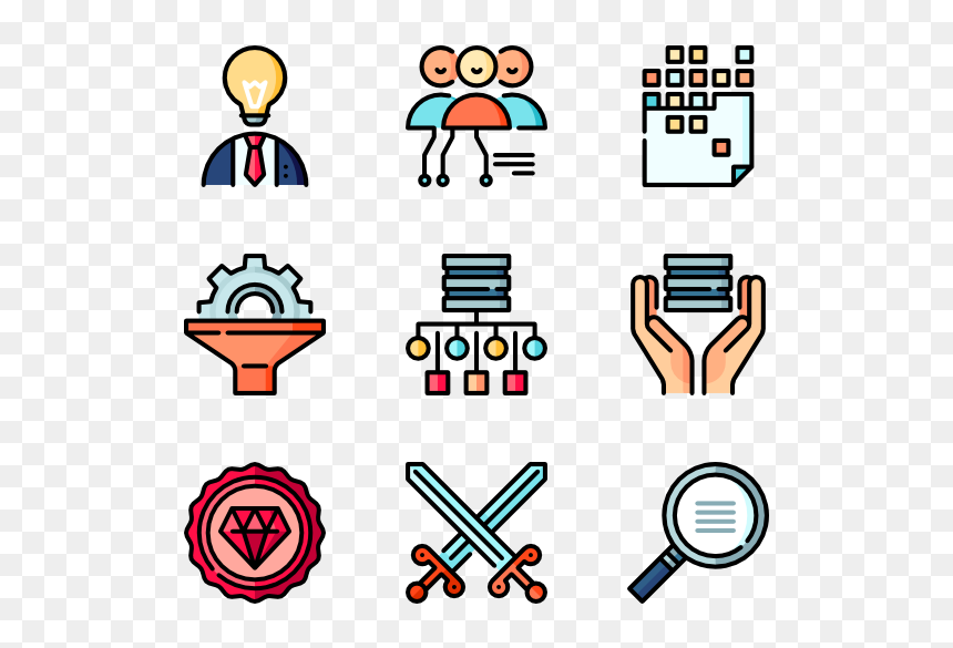 Puzzle Icons, HD Png Download - big data icon png