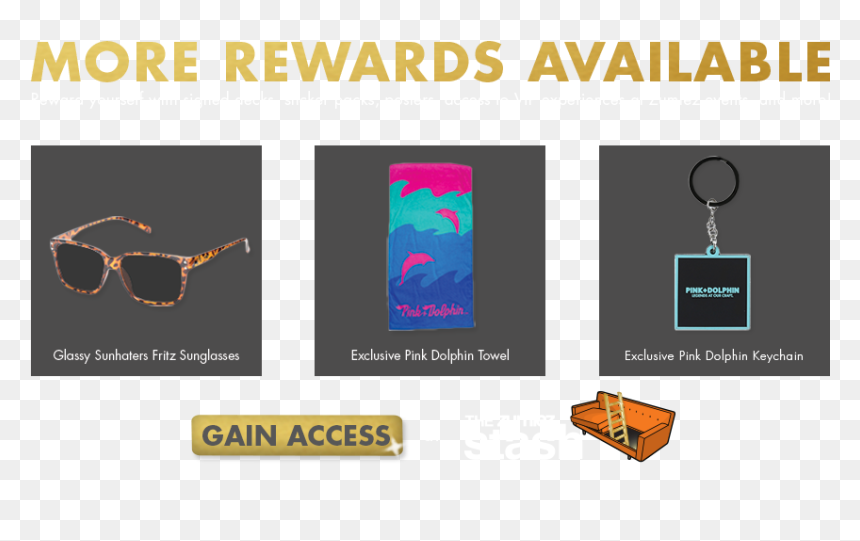 Zumiez Stash Rewards, HD Png Download - pink dolphin png