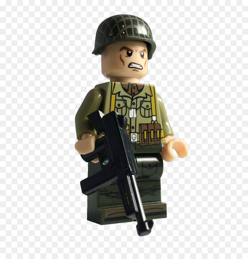 Assault Rifle, HD Png Download - ww2 soldier png