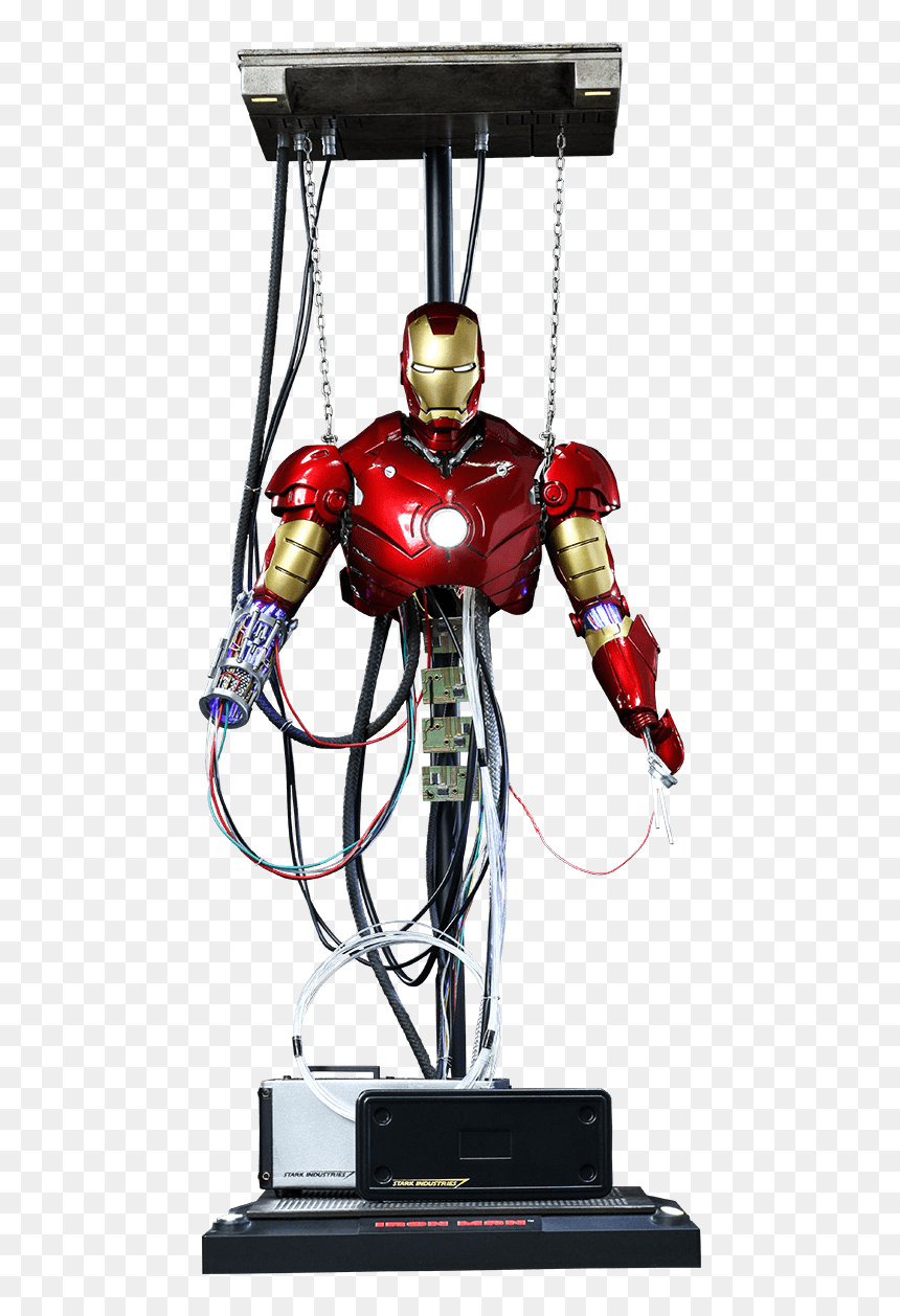 Diorama Para Iron Man Hot Toys, HD Png Download - homem de ferro png