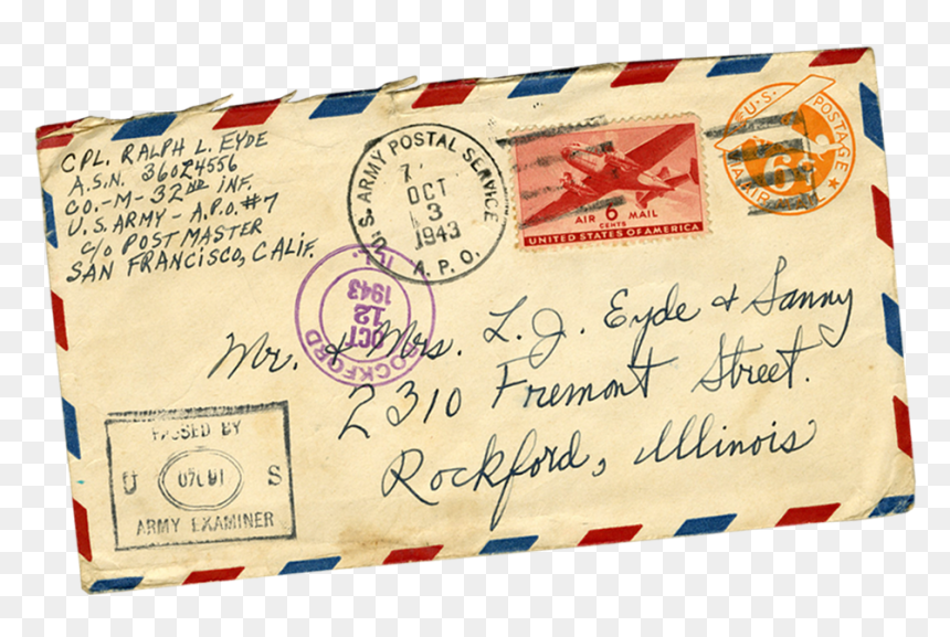Envelope, HD Png Download - ww2 soldier png