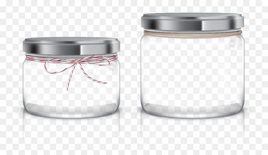 Jar, HD Png Download - mason jar outline png