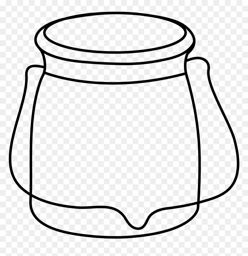 Clip Art, HD Png Download - mason jar outline png
