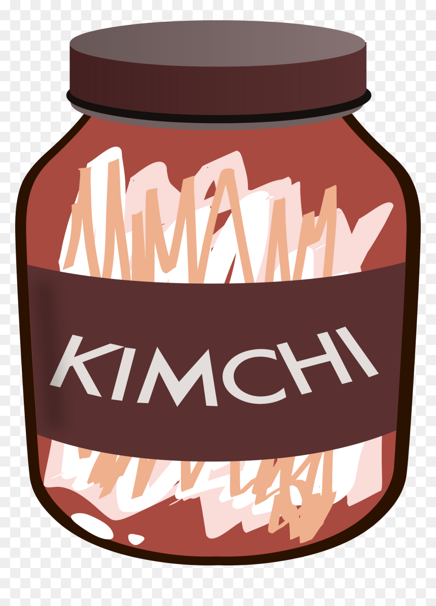 Kimchi Jar Png, Transparent Png - mason jar outline png
