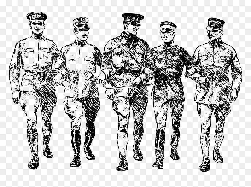 World War 1 Clip Art, HD Png Download - ww2 soldier png