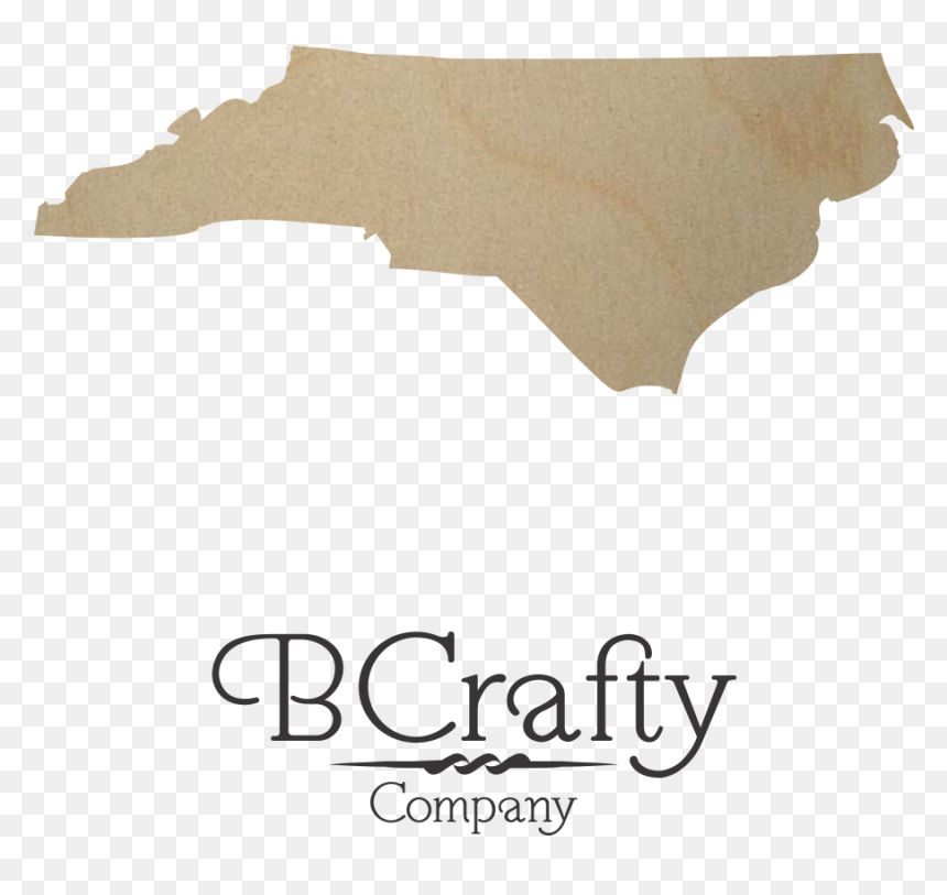 North Carolina State Shape, HD Png Download - north carolina state outline png