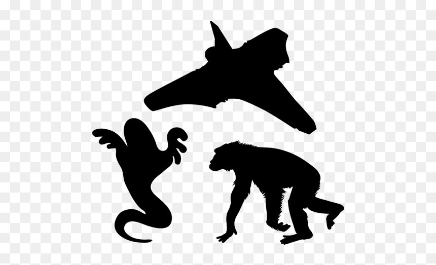 Illustration, HD Png Download - ghost silhouette png