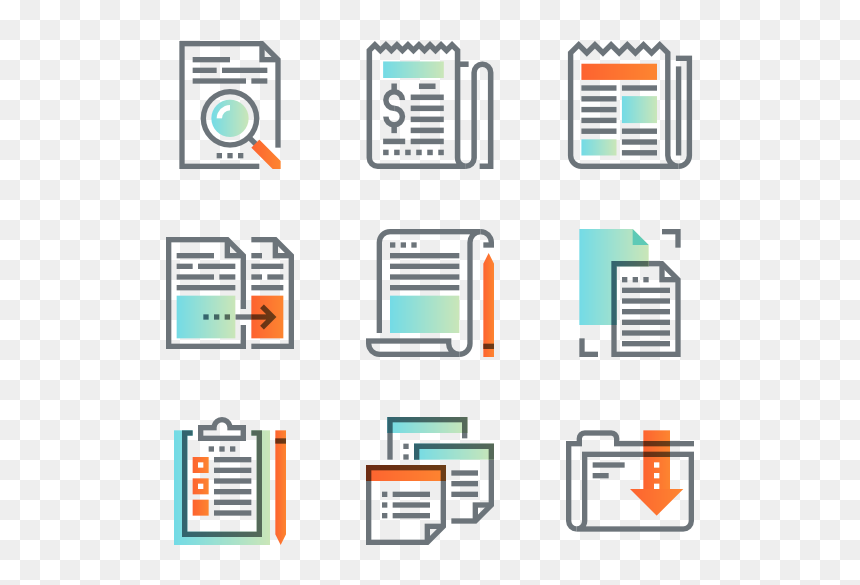 Pattern, HD Png Download - documents icon png