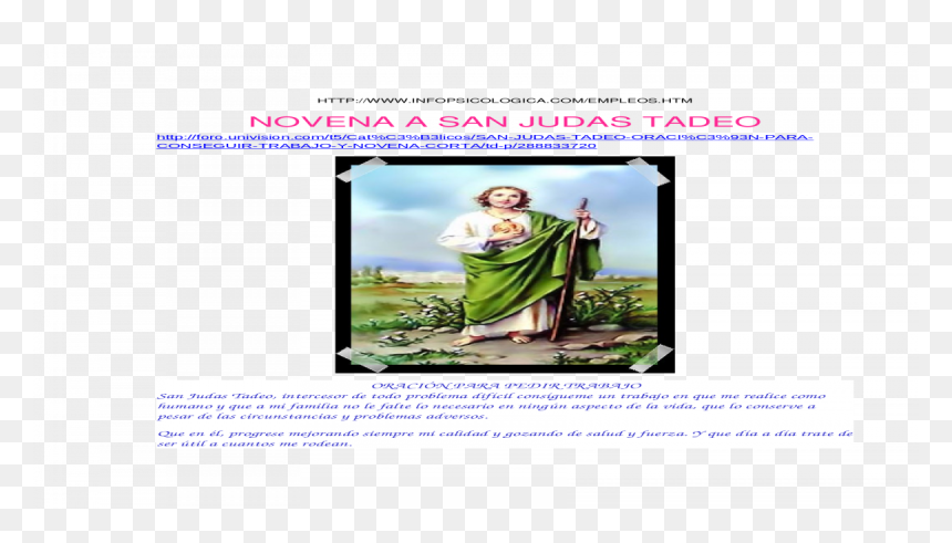 Poster, HD Png Download - san judas tadeo png