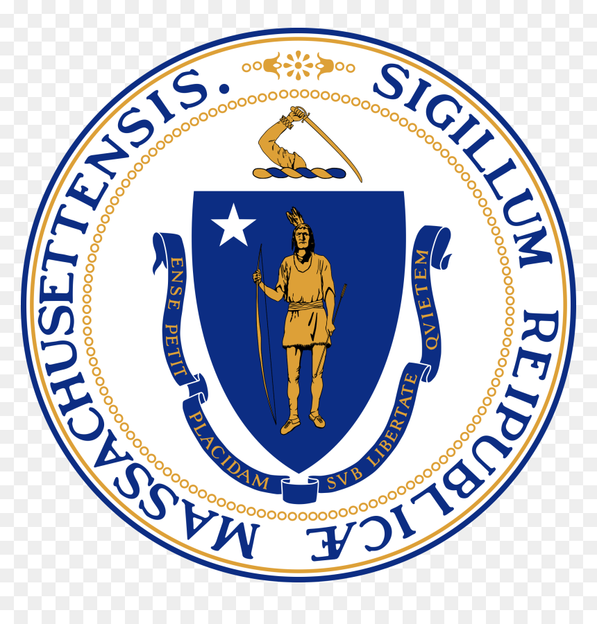 Massachusetts State Seal, HD Png Download - seals png