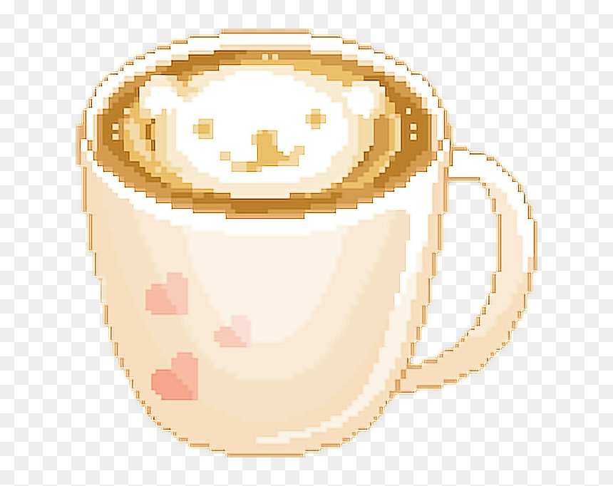 Coffee Pixel Gif Png, Transparent Png - cute pixel png