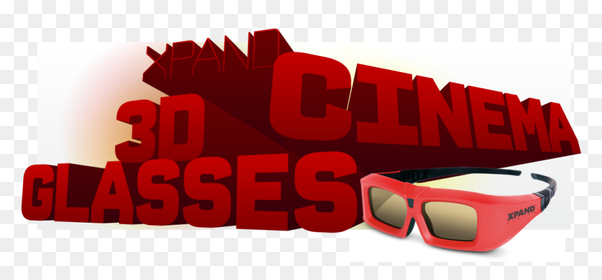 3 D Glasses, HD Png Download - shutter glasses png
