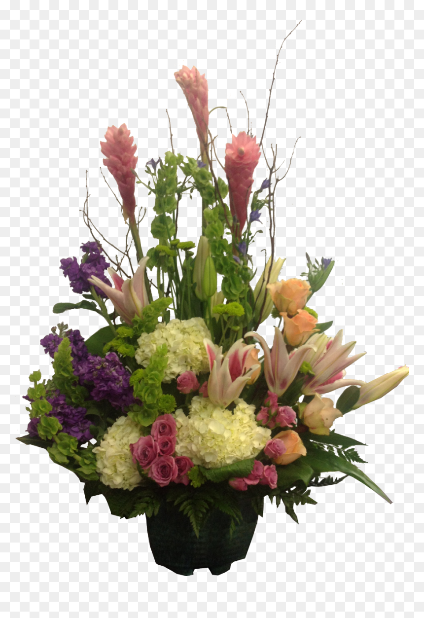 Bouquet, HD Png Download - funeral flowers png