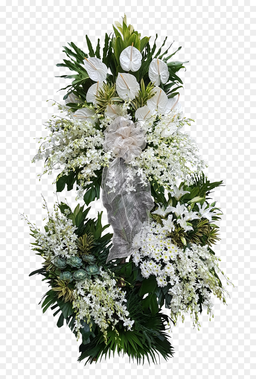 Bouquet, HD Png Download - funeral flowers png