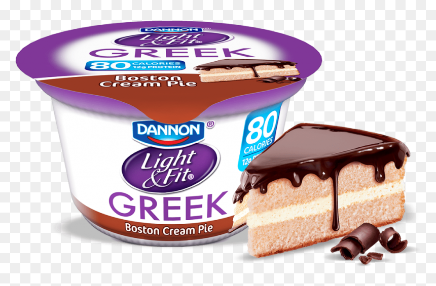 Dannon Light And Fit Greek, HD Png Download - cream pie png