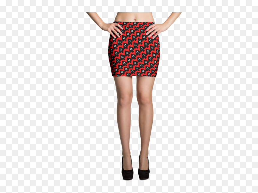 Programmer Women Skirt, HD Png Download - queen of spades png