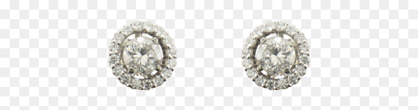 Earrings, HD Png Download - diamond .png