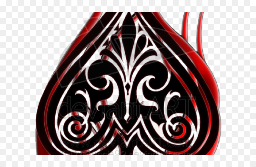 Ace Of Spades Card, HD Png Download - queen of spades png