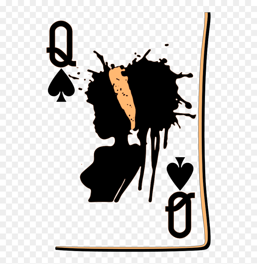 Clip Art, HD Png Download - queen of spades png