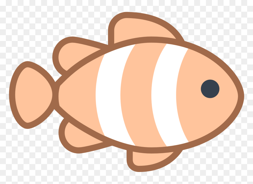 Clown Fish Clipart Cute, HD Png Download - cute icon png