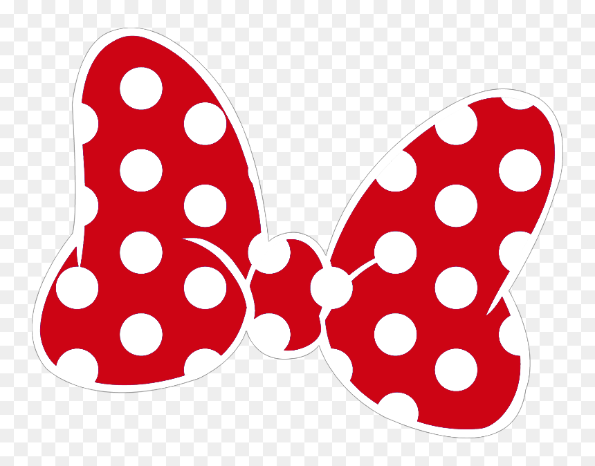 Moño De Minnie, HD Png Download - lazo de luto png