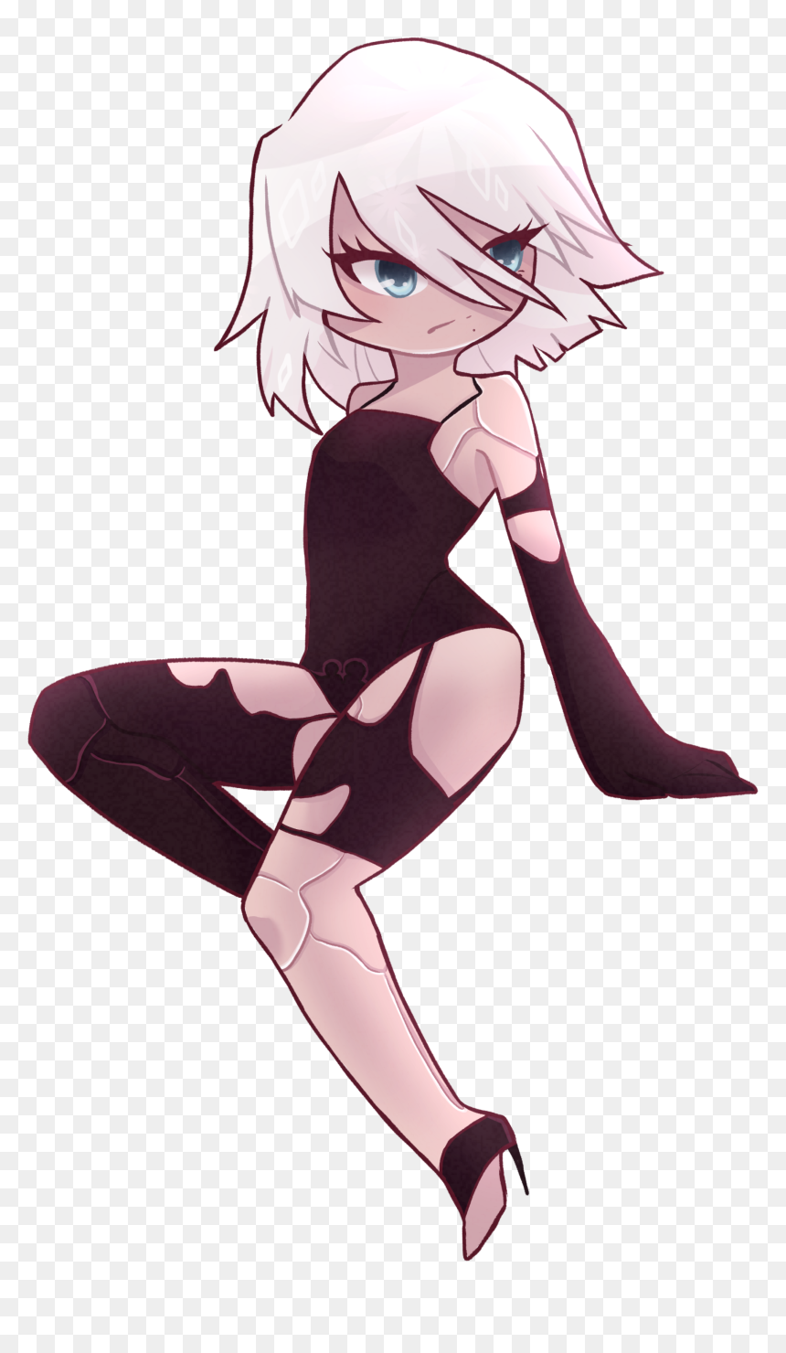 Cartoon, HD Png Download - nier automata 2b png