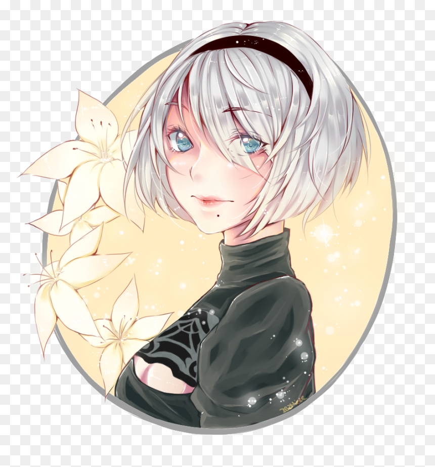 Anime, HD Png Download - nier automata 2b png