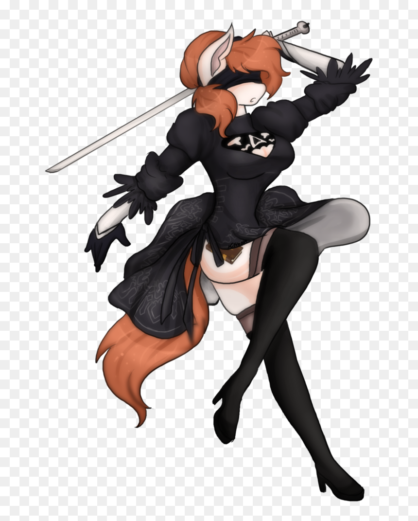 Cartoon, HD Png Download - nier automata 2b png