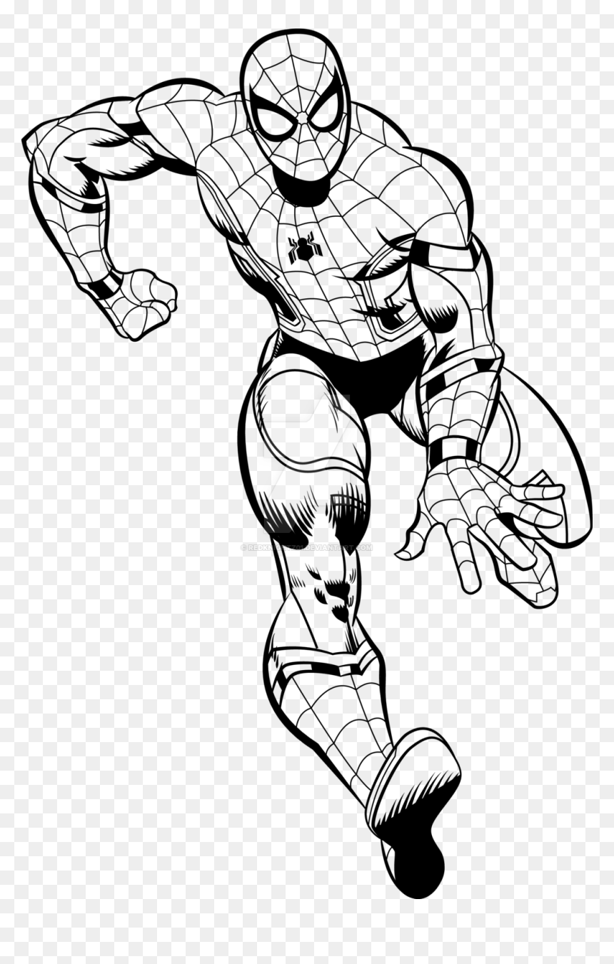 Spiderman John Romita Sr Sketch, HD Png Download - spiderman cartoon png