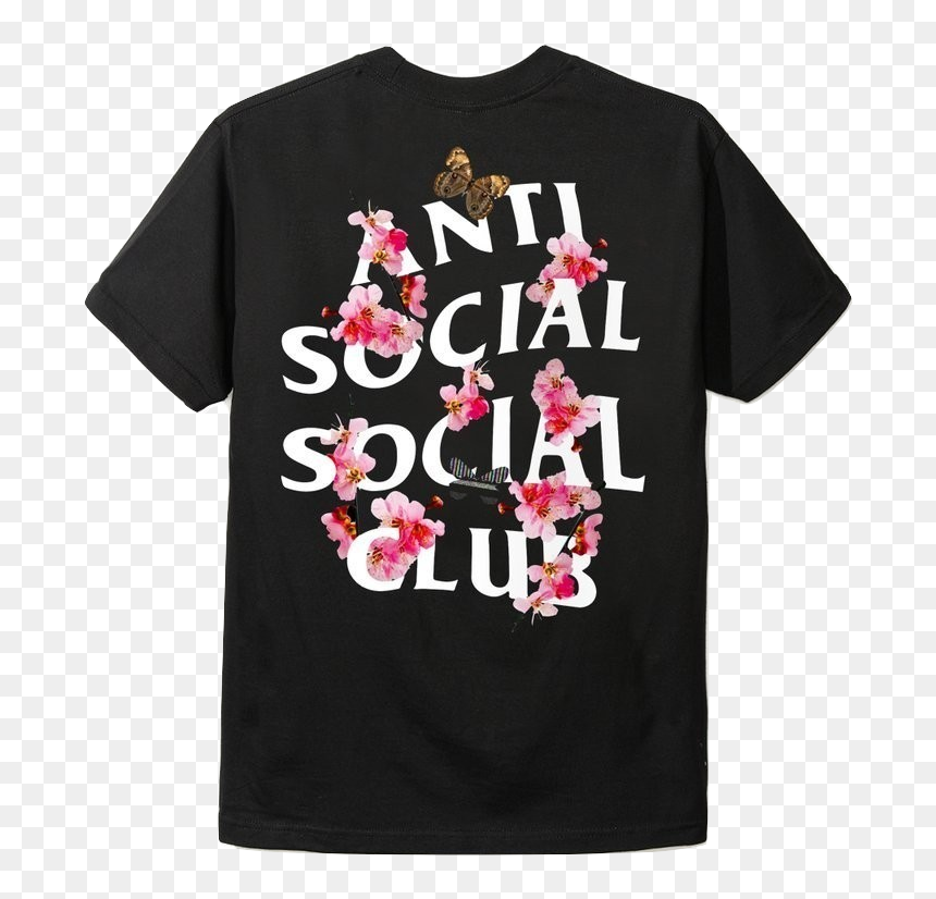 Shirt, HD Png Download - anti social social club png
