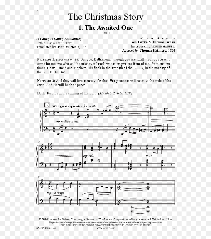 Sheet Music, HD Png Download - a christmas story png