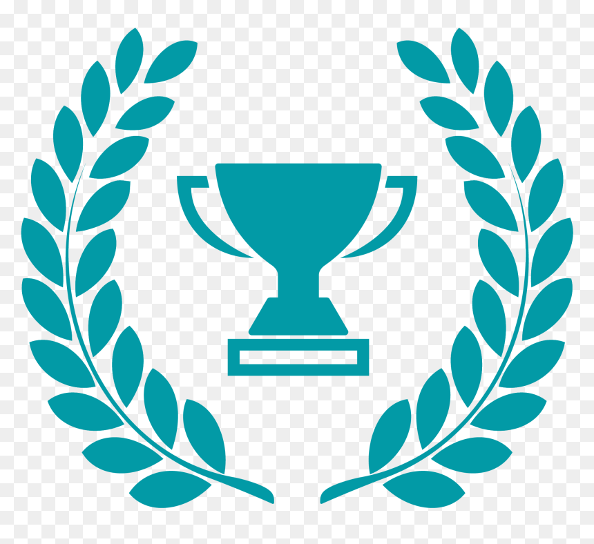 Olive Leaf Clipart Blue, HD Png Download - and the winner is png