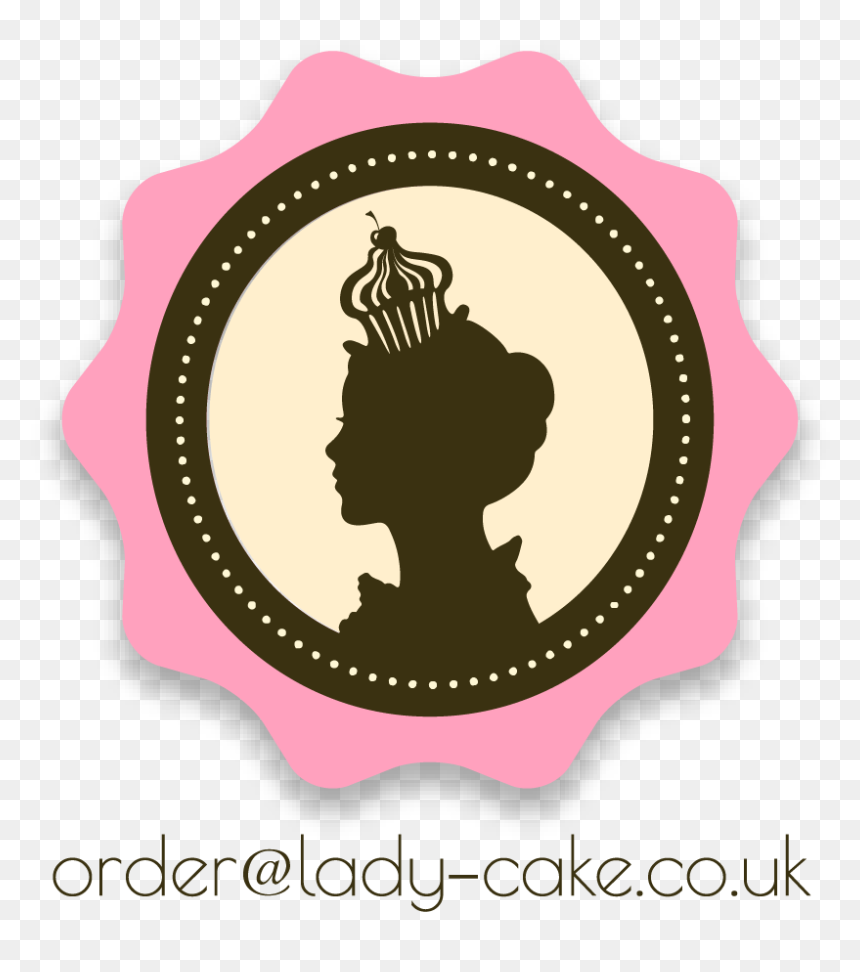 Lady With Cake, HD Png Download - cake silhouette png