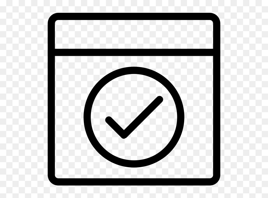 Laundry Icon Png, Transparent Png - done stamp png