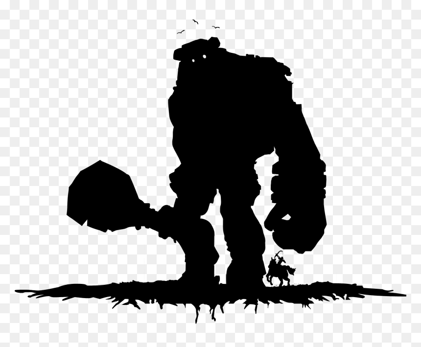 Shadow Of The Colossus Png, Transparent Png - png shadow