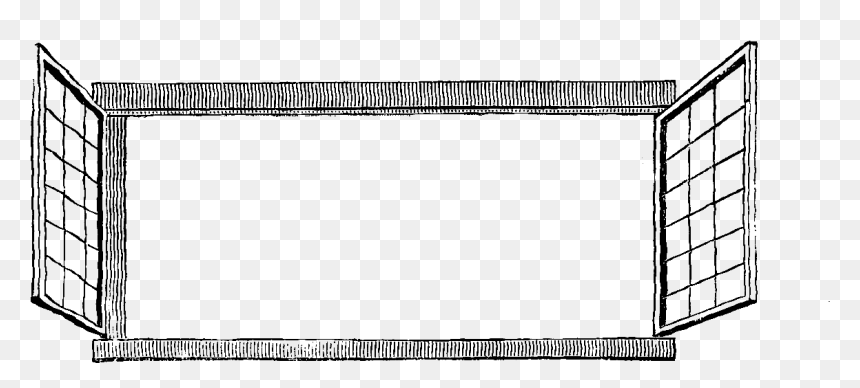 Line Art, HD Png Download - window clipart png