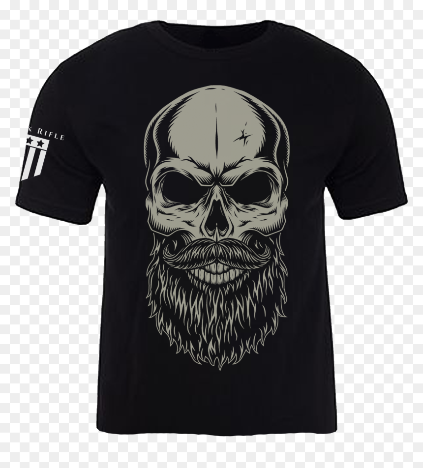 Skull With Beard, HD Png Download - keemstar beard png